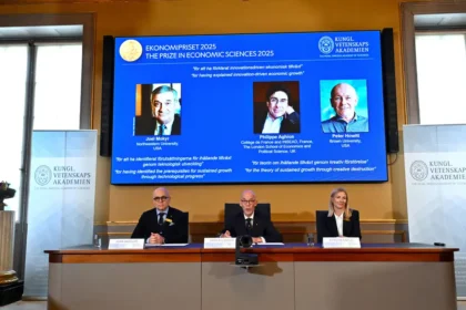 Trio ganha Nobel de Economia de 2025 por trabalho sobre inovação