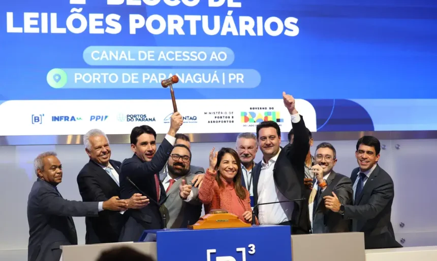 Modelo do Porto de Paranaguá deve inspirar mais leilões, diz ministro