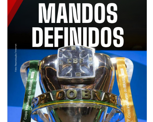 CBF define mandos de campo das semifinais da Copa do Brasil 2025