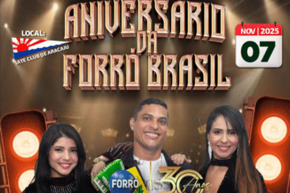 Banda Forró Brasil celebra 30 anos com grande show no Iate Clube de Aracaju