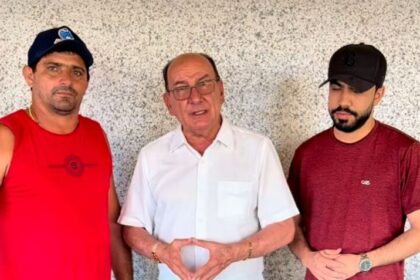 Augusto Bezerra lança Fiote, pai de Natanzinho Lima, como pré-candidato a deputado federal pelo Republicanos