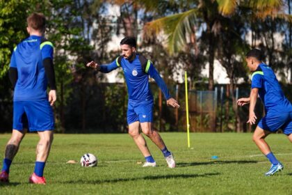 Confiança realizou primeiro treino com bola da pré-temporada