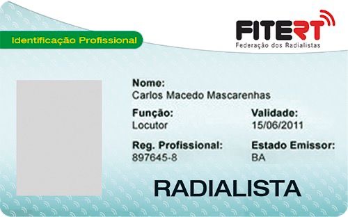 Lei oficializa Carteira de Radialista como identidade nacional; André Moura foi o autor da proposta original