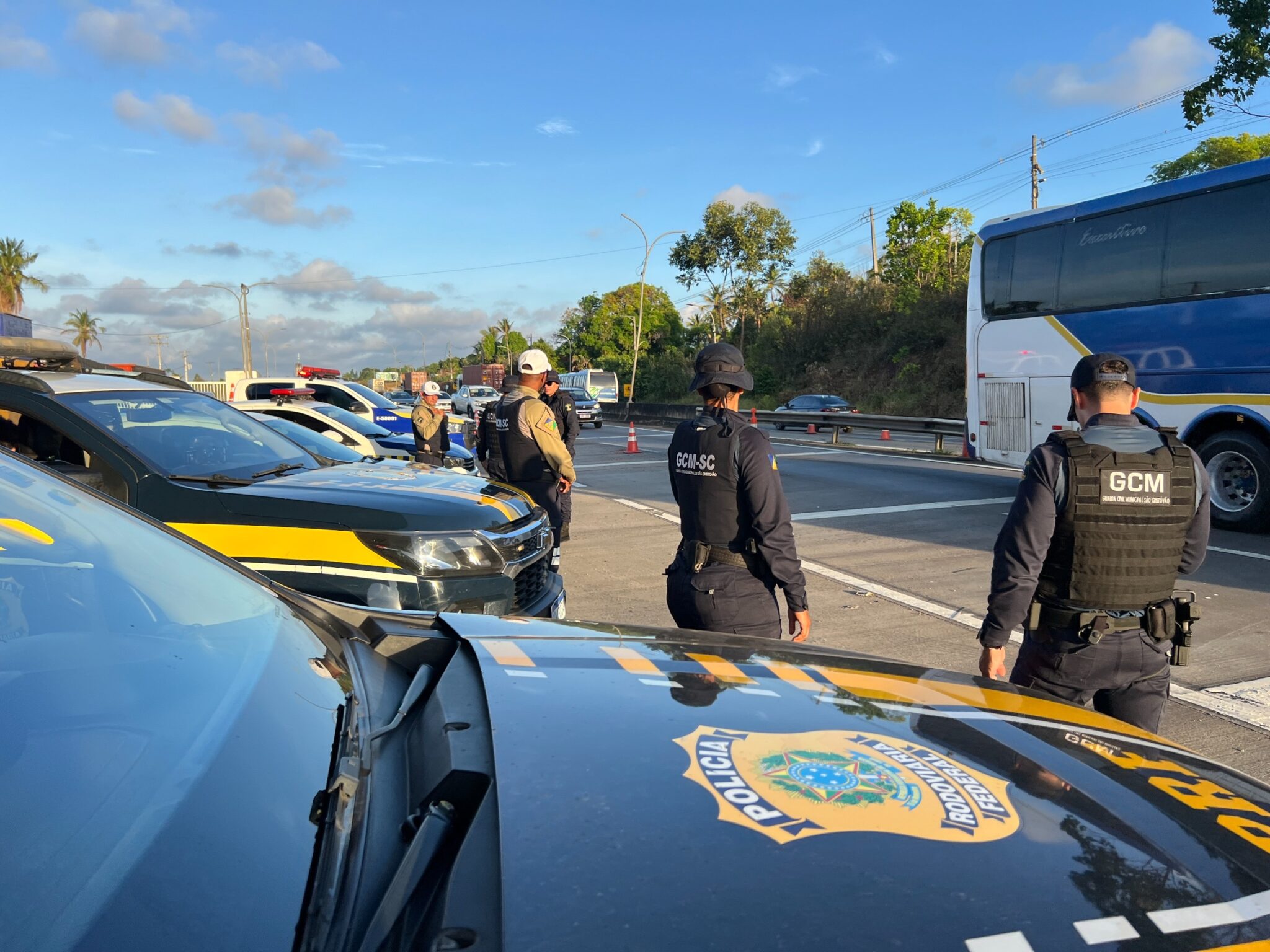 PRF realiza mobilização contra embriaguez ao volante em Sergipe