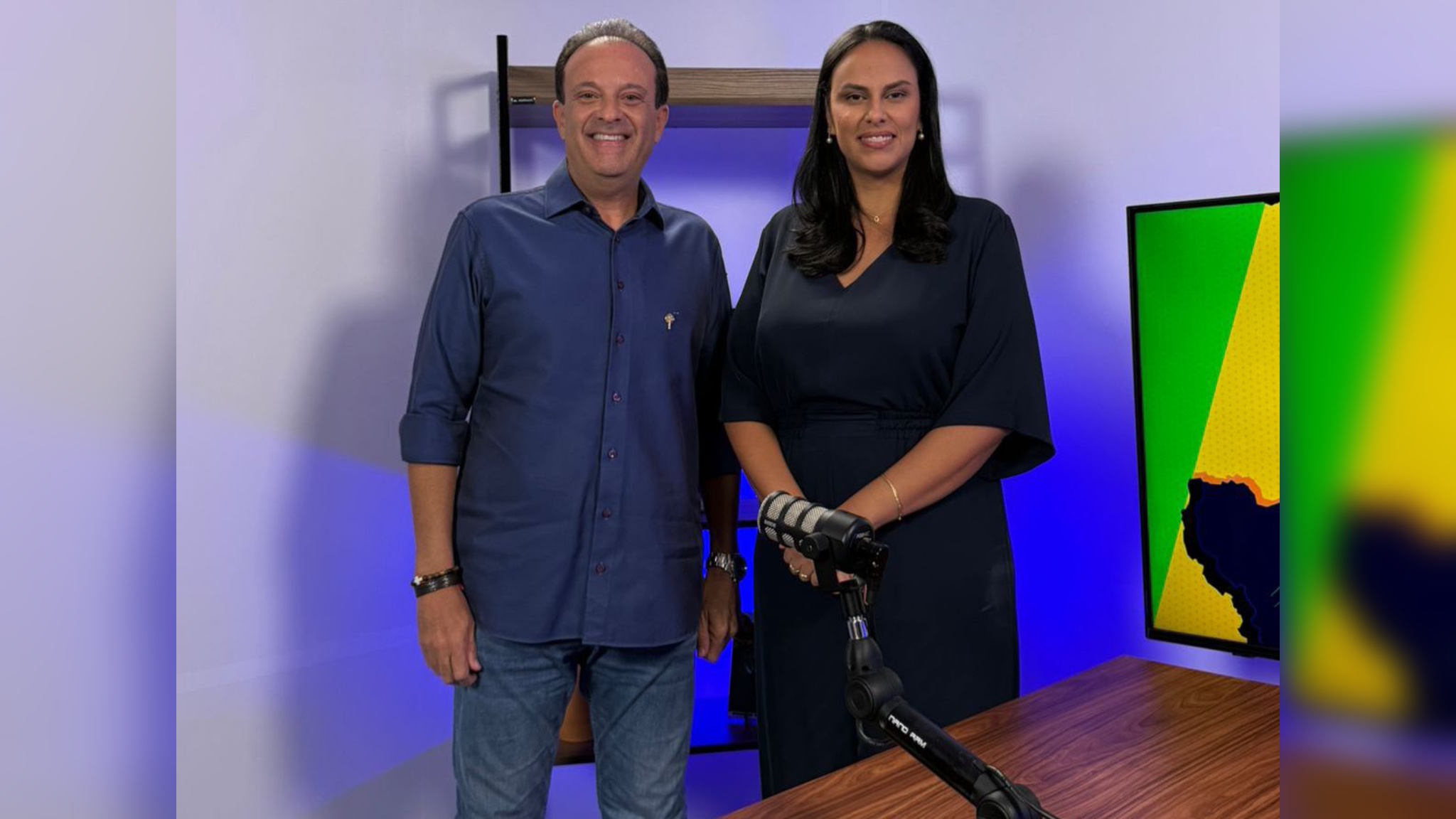 Sergipe no Azul: André Moura recebe Sarah Tarsila (SEFAZ) no Conexão Sergipe Especial Mês da Mulher