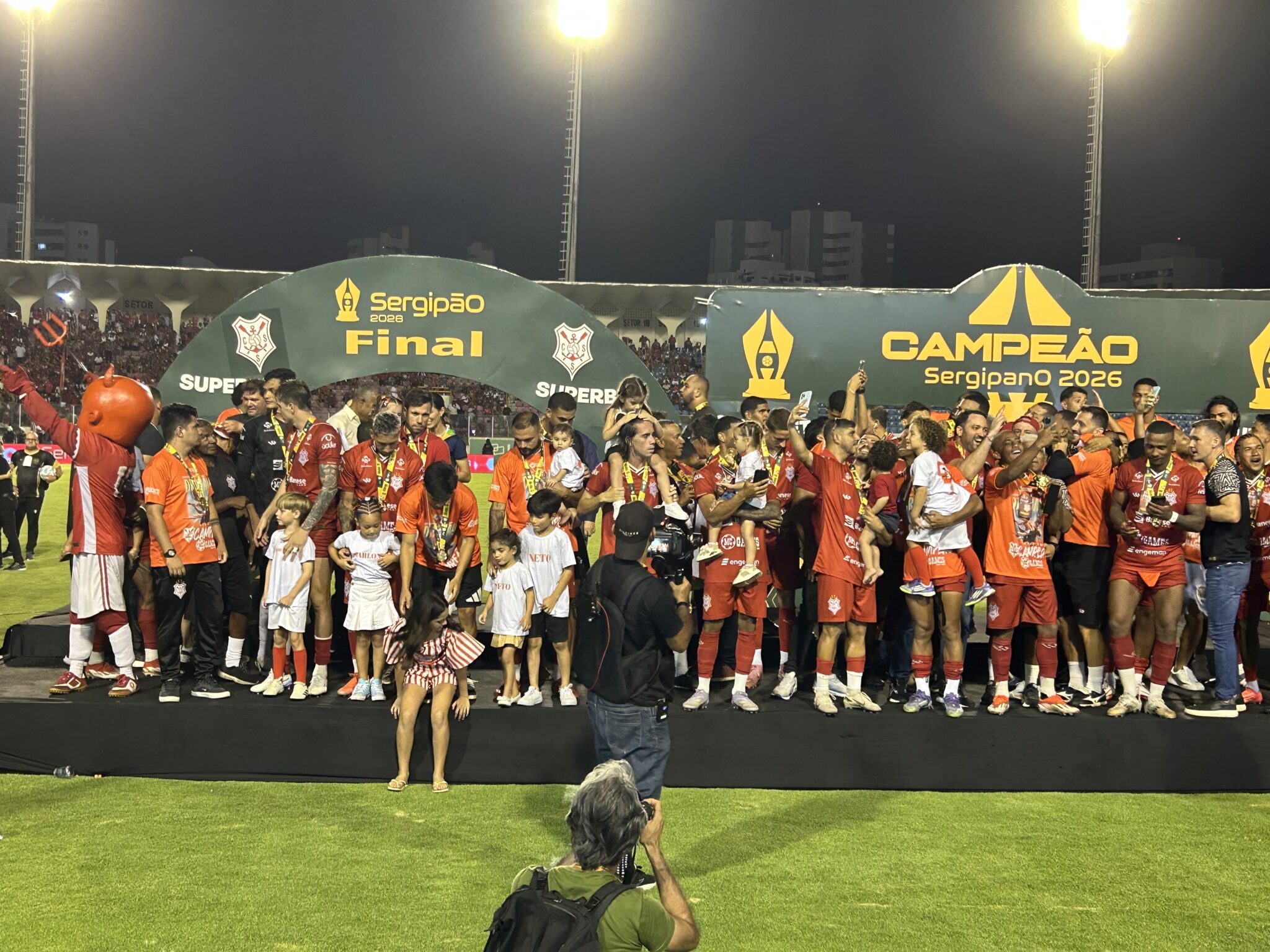 SERGIPE VENCE O CONFIANÇA E CONQUISTA O TÍTULO DO CAMPEONATO SERGIPANO DE 2026
