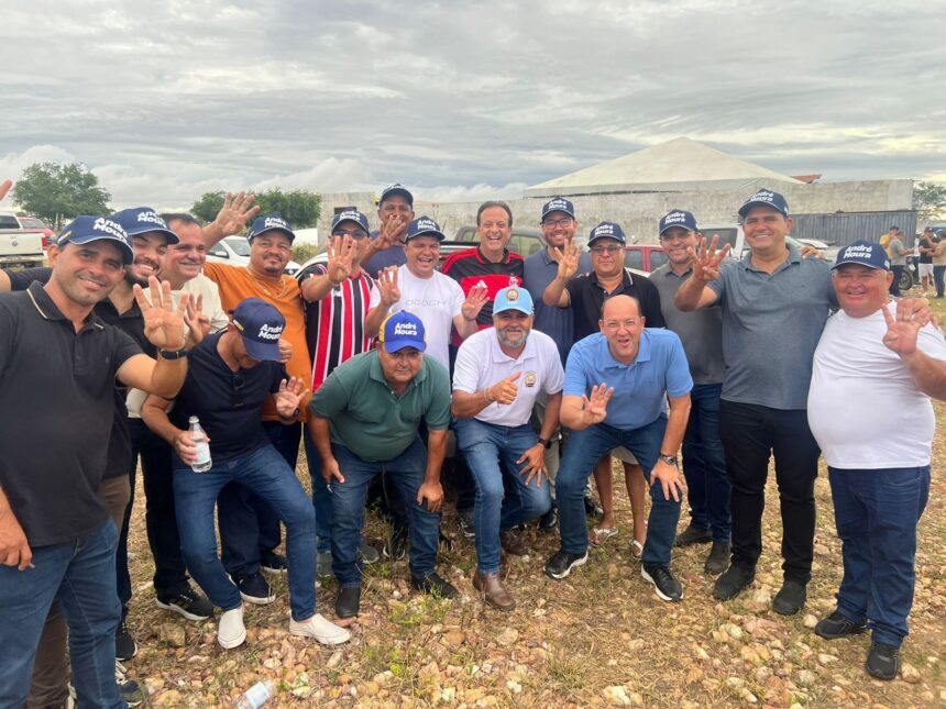 André Moura participa de encontro político em Lagoa Bonita, em Nossa Senhora da Glória