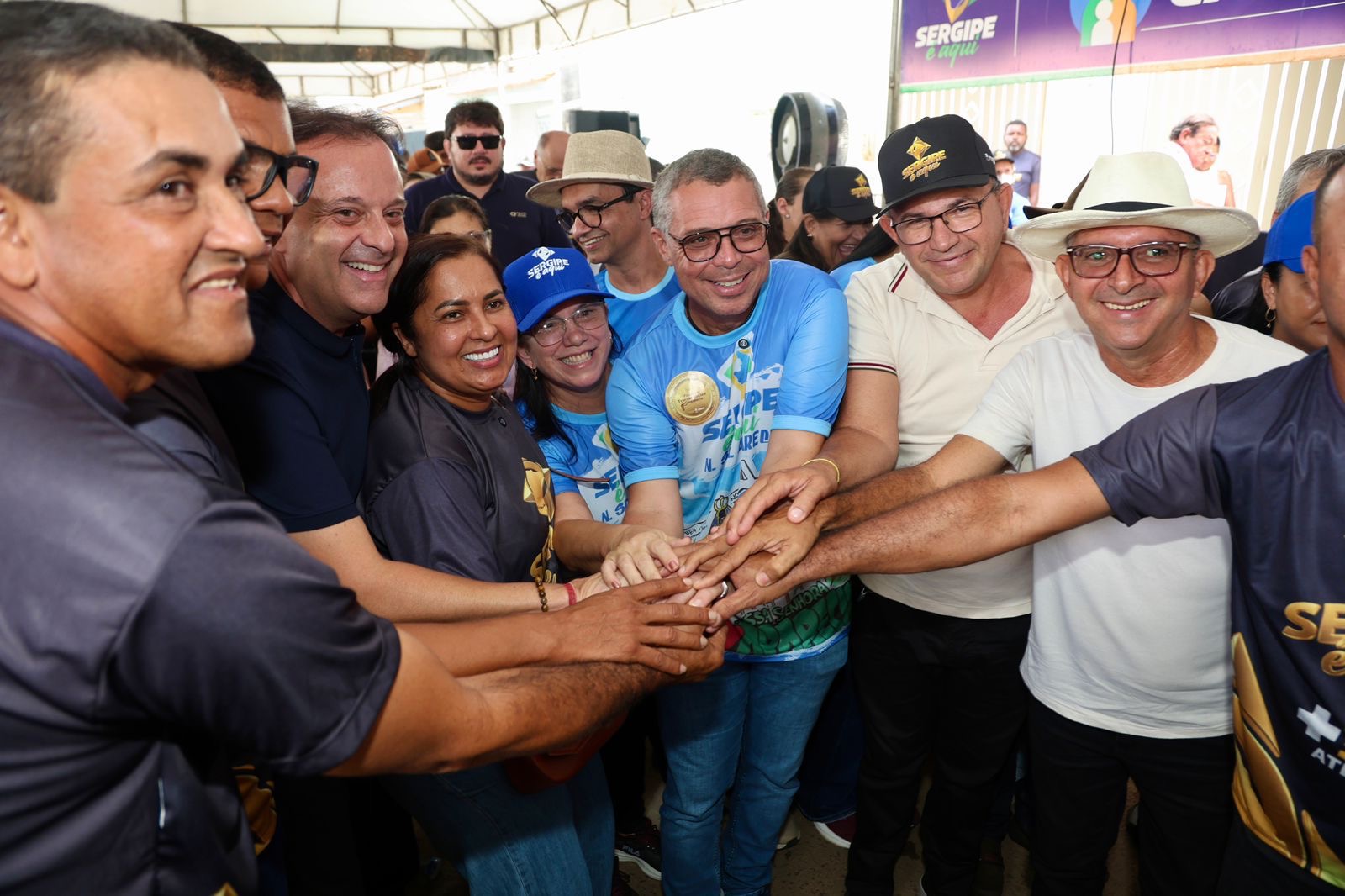 André Moura acompanha última edição do Sergipe é Aqui em Nossa Senhora Aparecida e reforça compromisso com o interior do estado