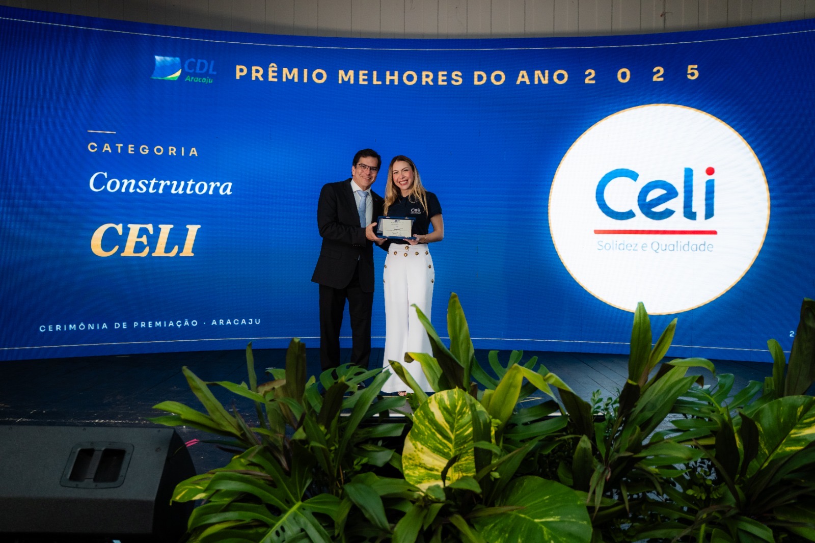 Construtora Celi é eleita a melhor do segmento em premiação da CDL Aracaju
