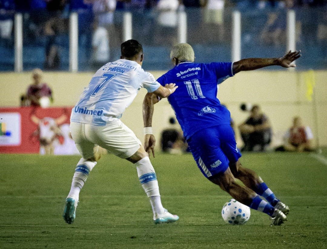 Confiança se despede da Copa do Brasil após nova derrota para o Grêmio
