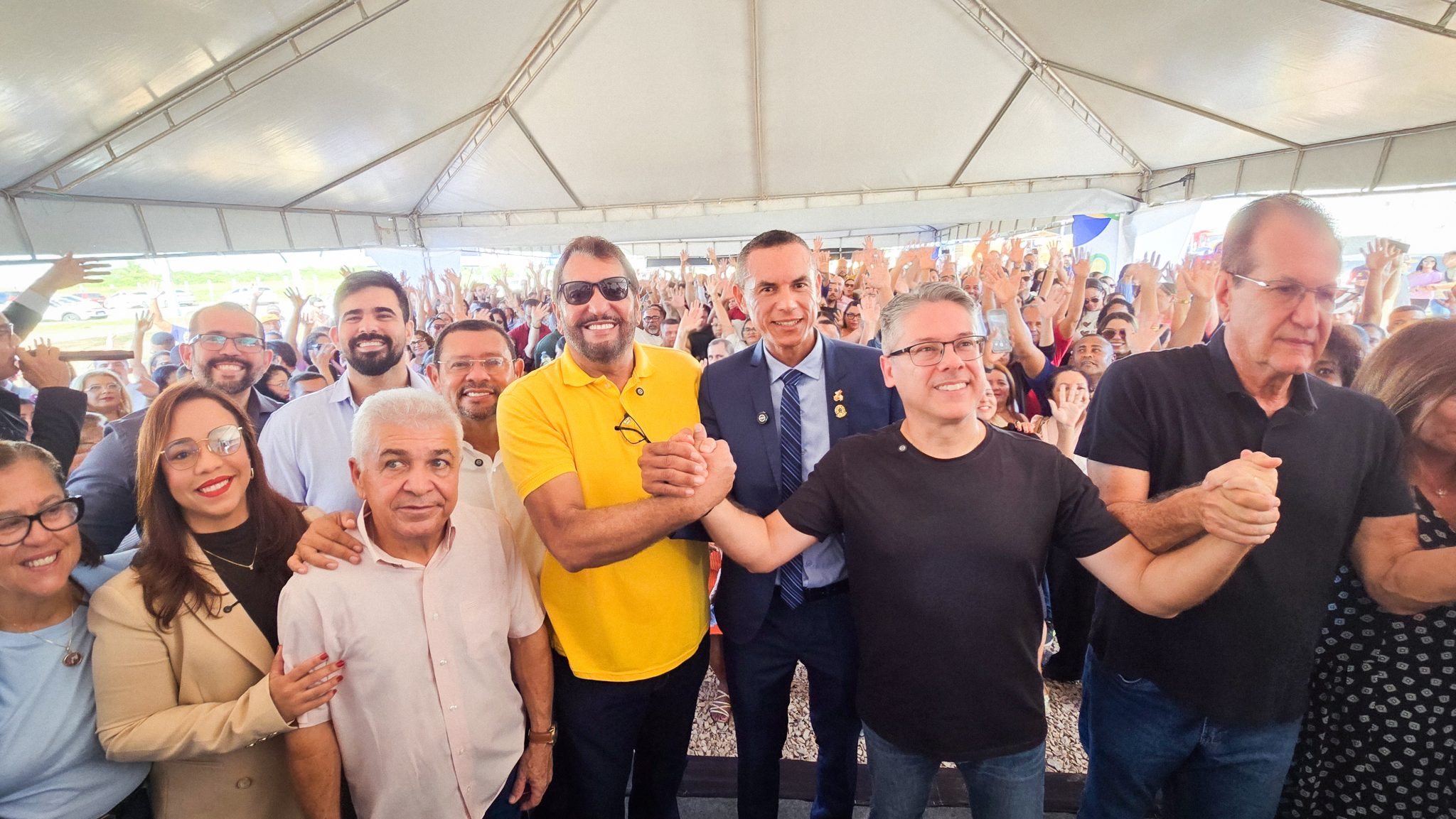 Presidente da Câmara acompanha assinatura da Ordem de Serviço da nova UPA 24h em Barra dos Coqueiros