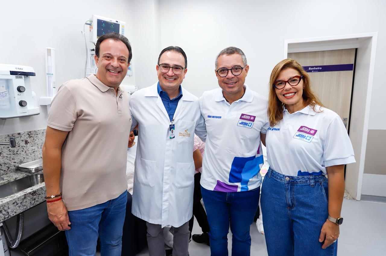 ”Com gestão e recursos, a saúde transforma vidas”, diz André Moura durante visita ao Hospital de Cirurgia