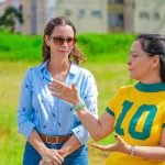 Prefeita Emília Corrêa vistoria área que receberá nova USF e Academia da Cidade no bairro Marivan