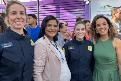 PRF participa da inauguração da Casa da Mulher Brasileira em Aracaju