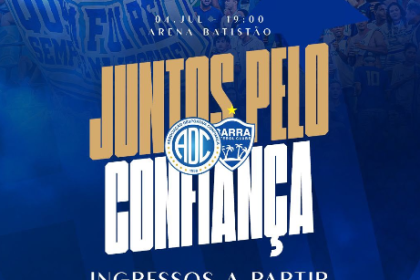 Confiança lança promoção de ingressos para duelo decisivo contra o Barra