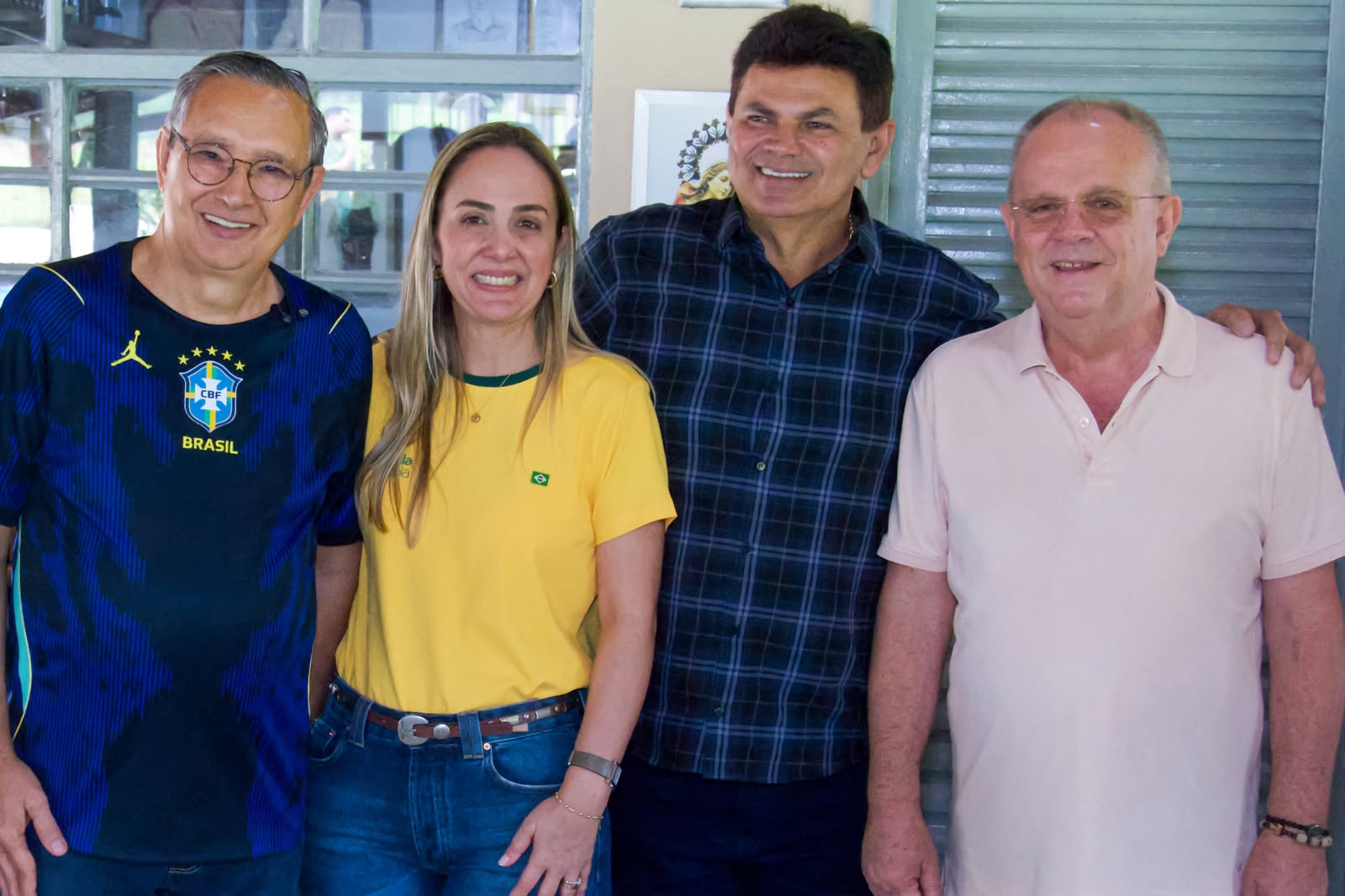 Simão Dias: Eduardo Amorim é recebido por Priscila Felizola e Belivaldo Chagas