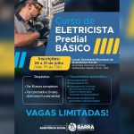 Barra dos Coqueiros abre inscrições para curso gratuito de Eletricista Predial em parceria com o SENAI
