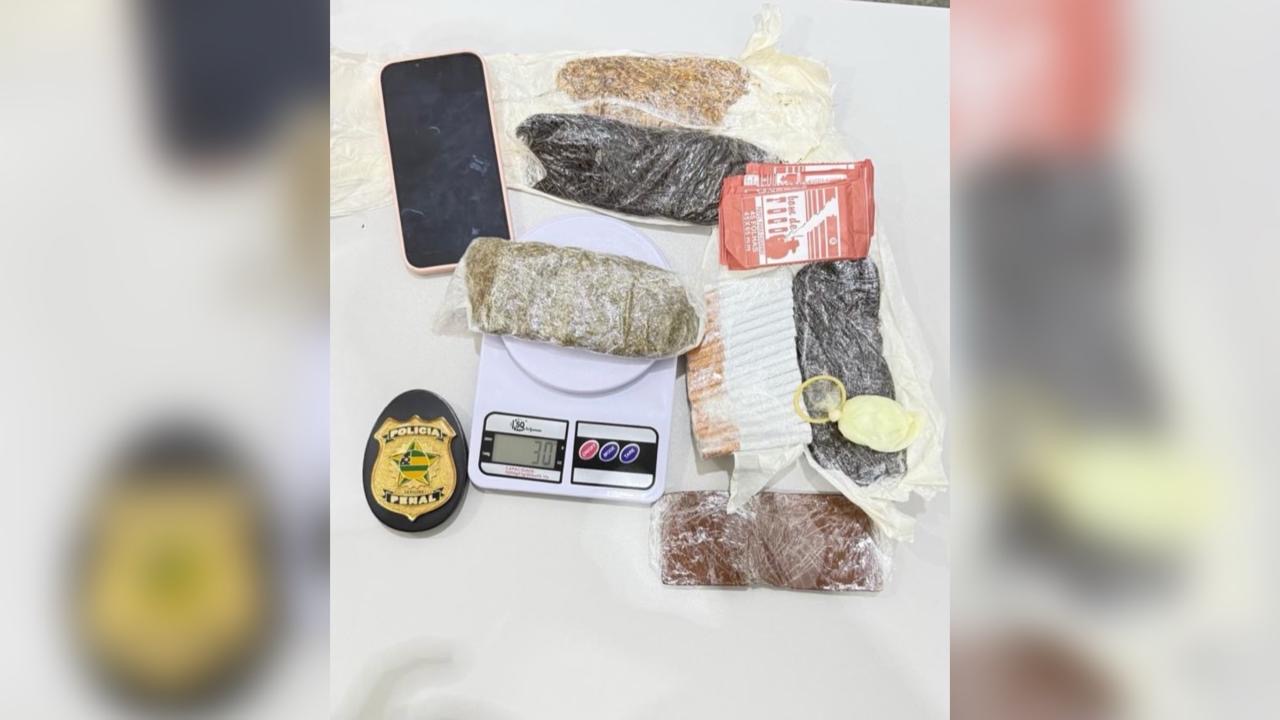 Policiais penais de Estância impedem entrada de maconha em presídio e prendem duas visitantes