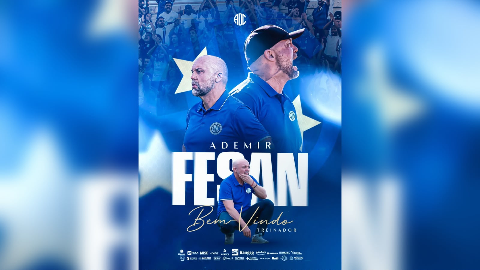 Confiança anuncia Ademir Fesan como novo técnico para a temporada 2027