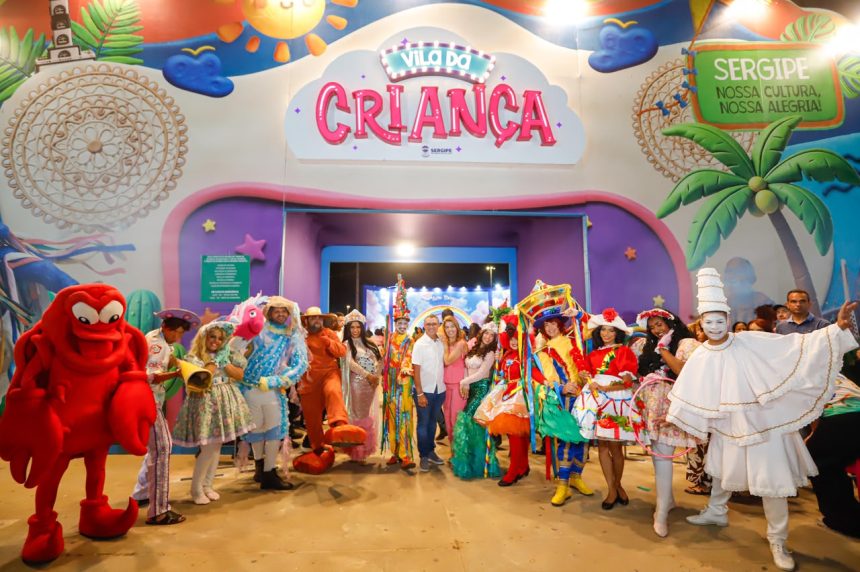 Governo de Sergipe abre terceira edição da Vila da Criança com atrações gratuitas