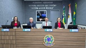 Nova composição da Mesa Diretora.
