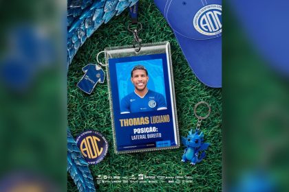 Confiança acerta a contratação do lateral-direito Thomás Luciano