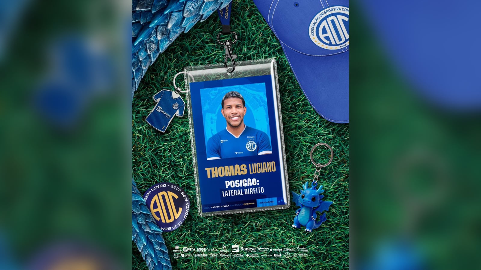 Confiança acerta a contratação do lateral-direito Thomás Luciano