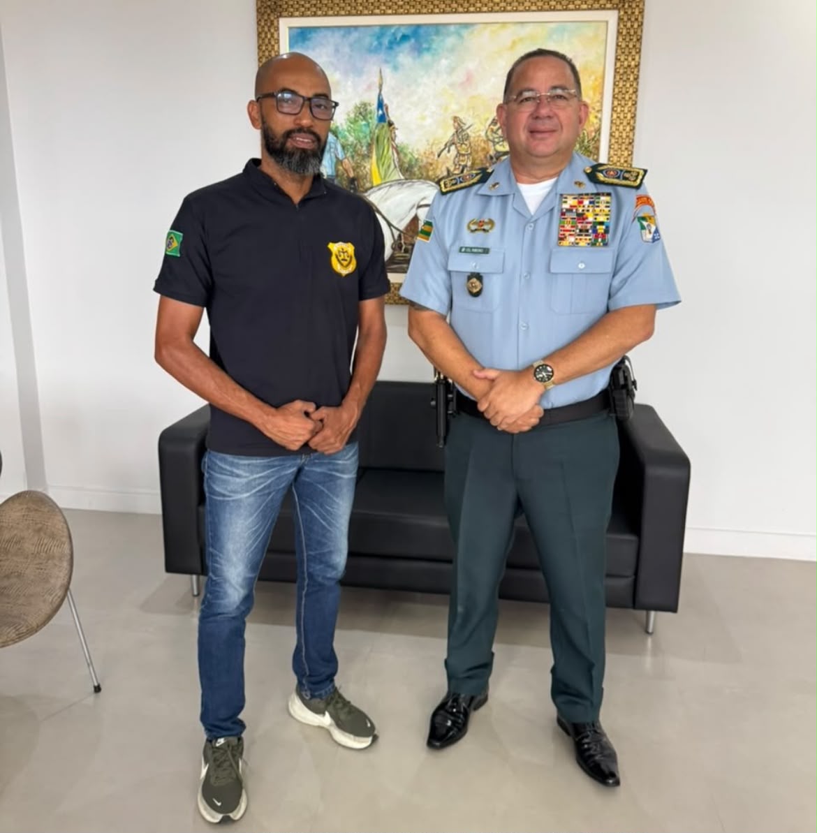 Polícia Militar e Polícia Penal discutem pautas relacionadas à segurança pública em Sergipe